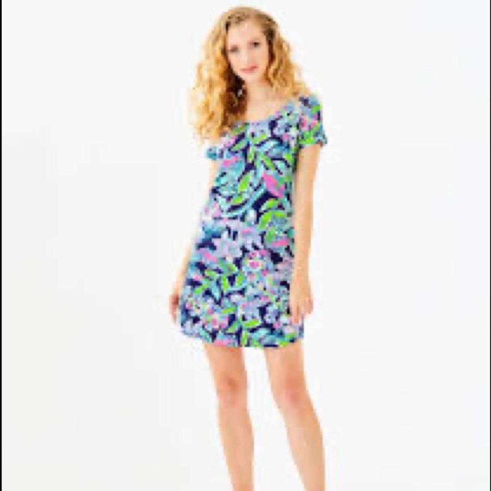 Tammy Dress UPF50+ Bright Navy Sway This Way